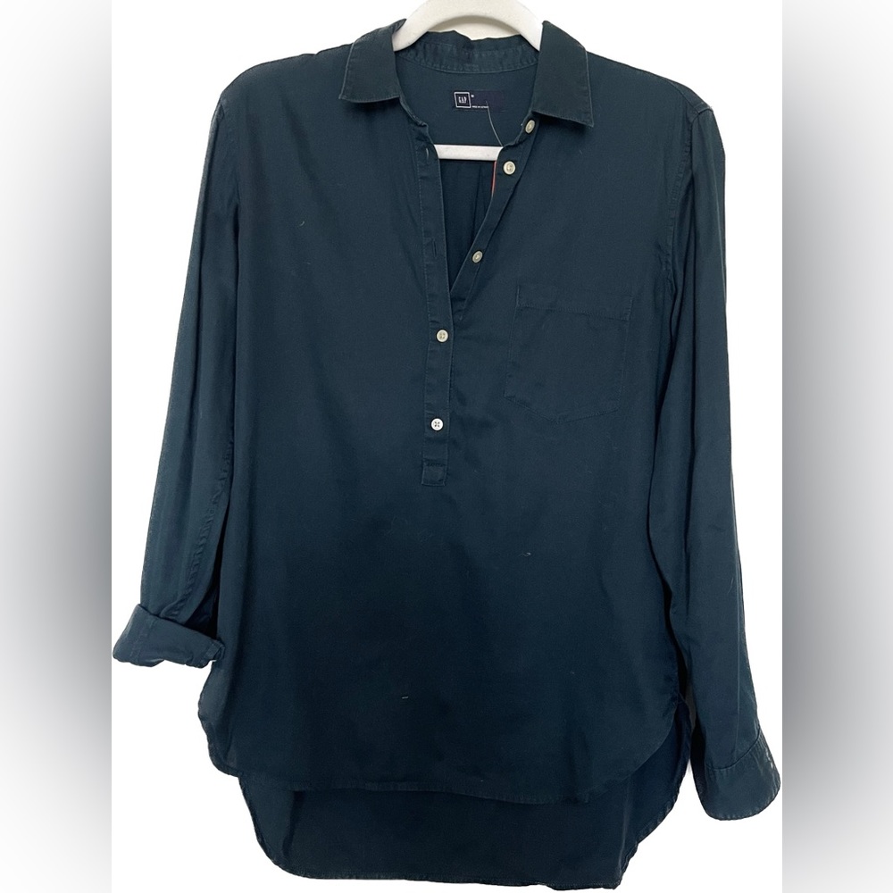 Medium Gap Henley Teal